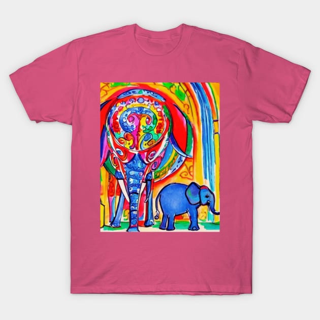 Elephant family T-Shirt by Be stronger than your past